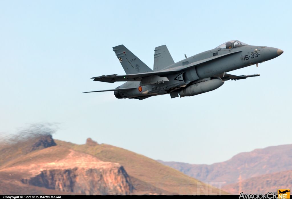 C.15-67 - McDonnell Douglas F/A-18A Hornet - Ejercito del Aire de España