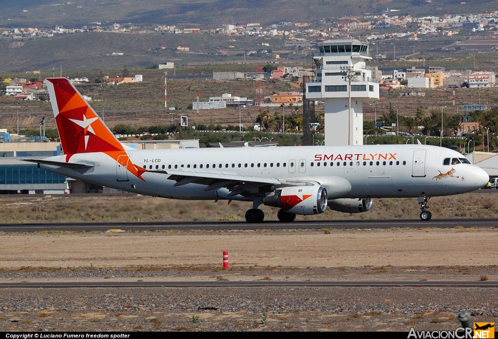 YL-LCD - Airbus A320-211 - Smart Lynx