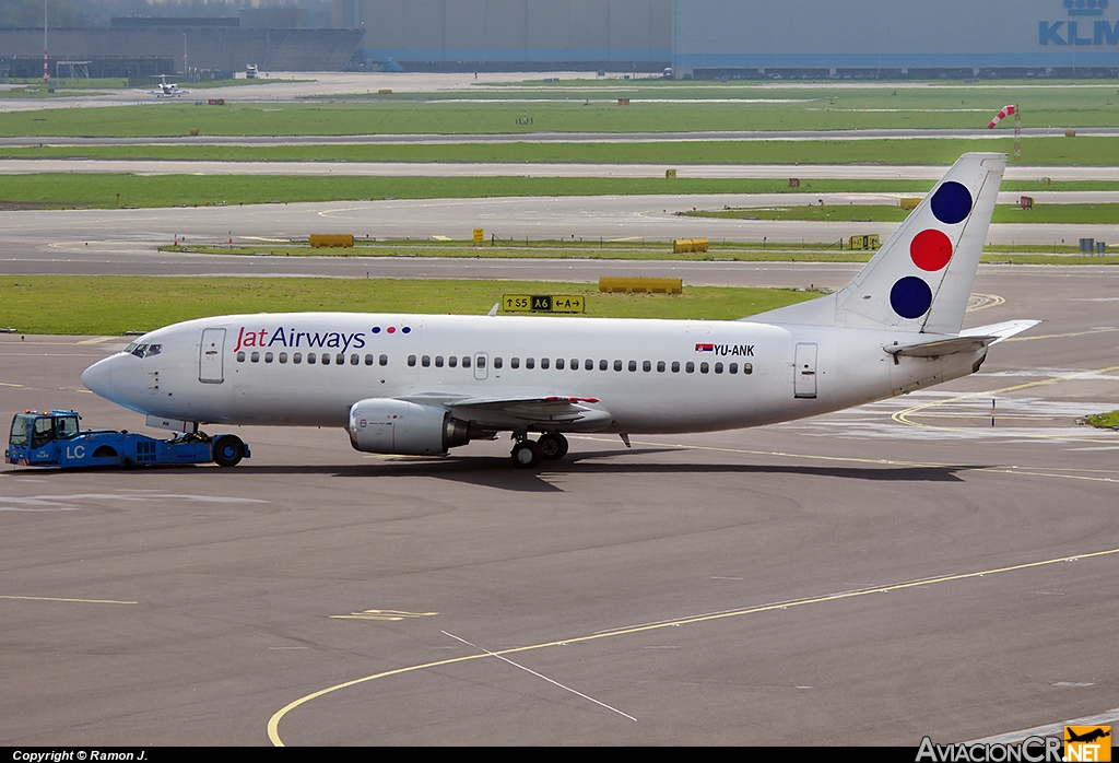 YU-ANK - Boeing 737-3H9 - JAT Airways