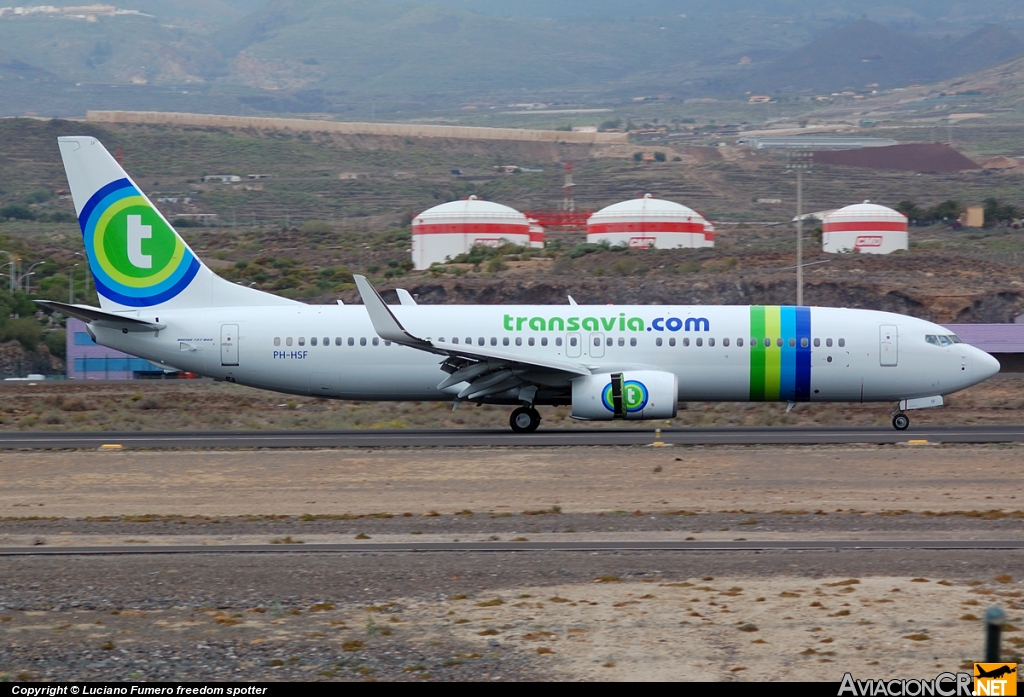 PH-HSF - Boeing 737-8K2 - Transavia Airlines
