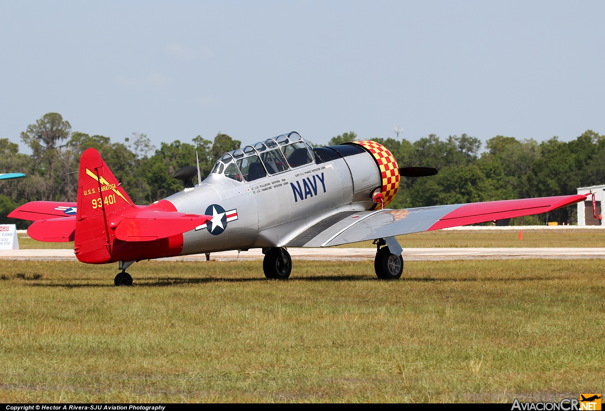 N888WV - North American T-6G Texan - Privado