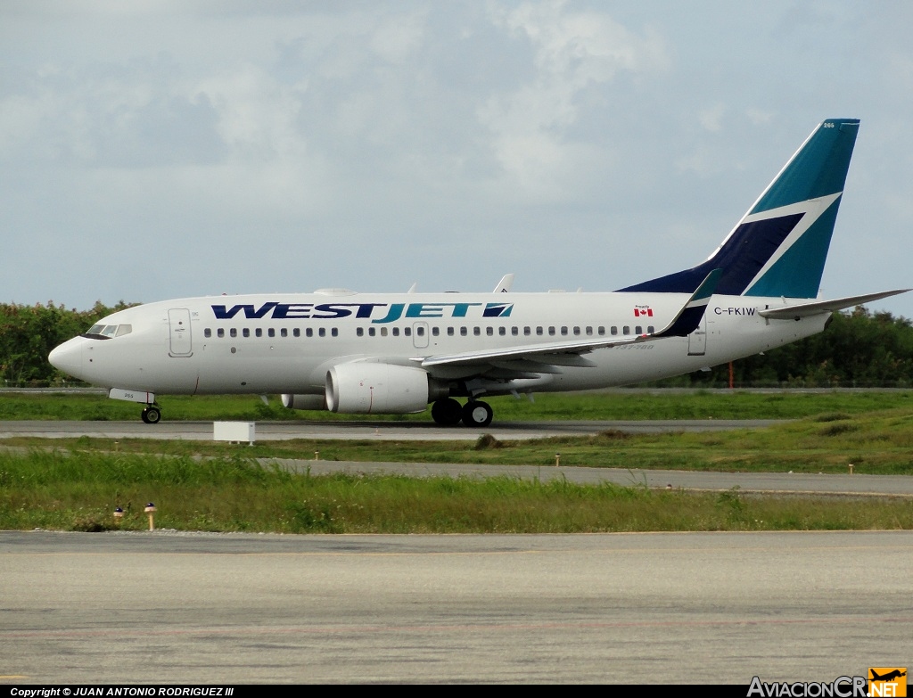 C-FKIW - Boeing 737-7CT - Westjet