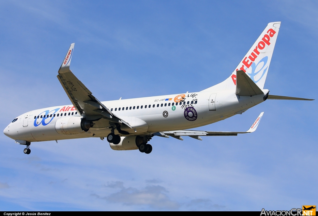 EC-JAP - Boeing 737-85P - Air Europa