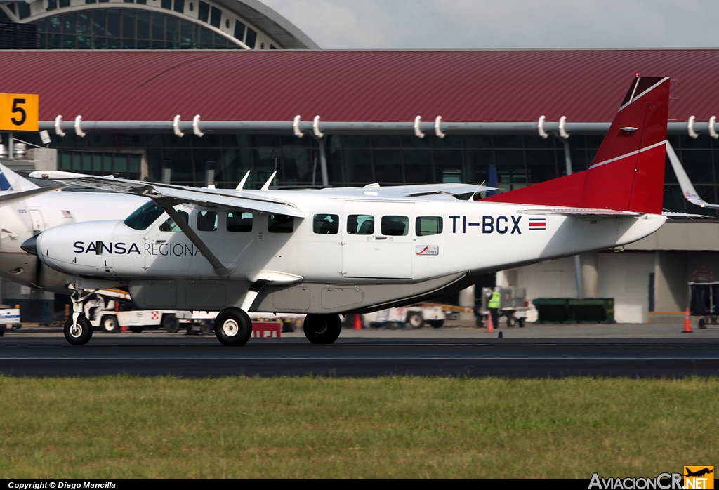 TI-BCX - Cessna 208B Grand Caravan - SANSA - Servicios Aereos Nacionales S.A.