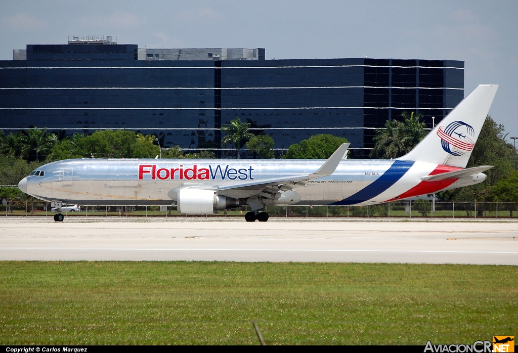 N316LA - Boeing 767-316F(ER) - Florida West