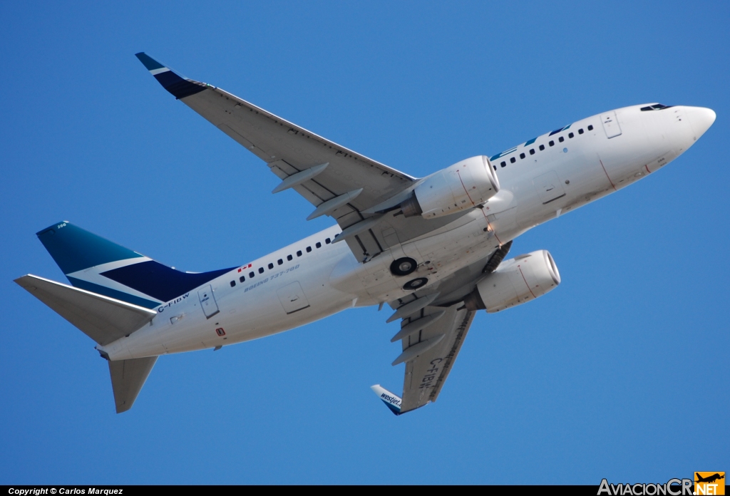 C-FIBW - Boeing 737-7CT - Westjet