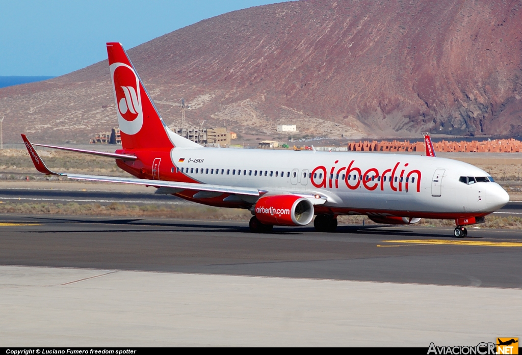 D-ABKN - Boeing 737-86J - Air Berlin