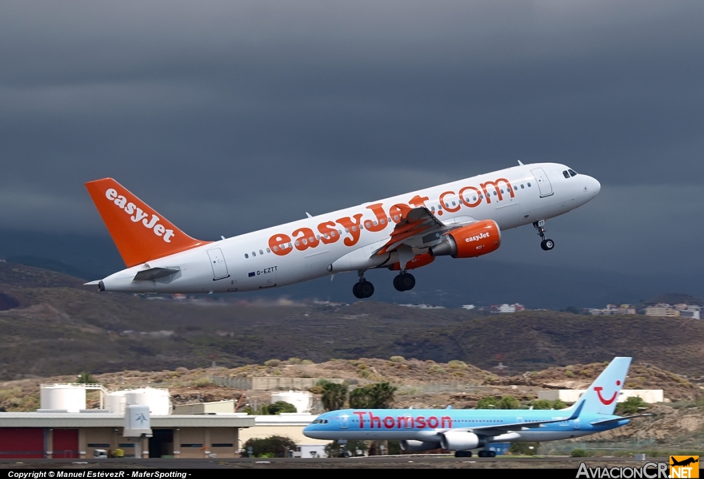 G-EZTT - Airbus A320-214 - EasyJet Airline