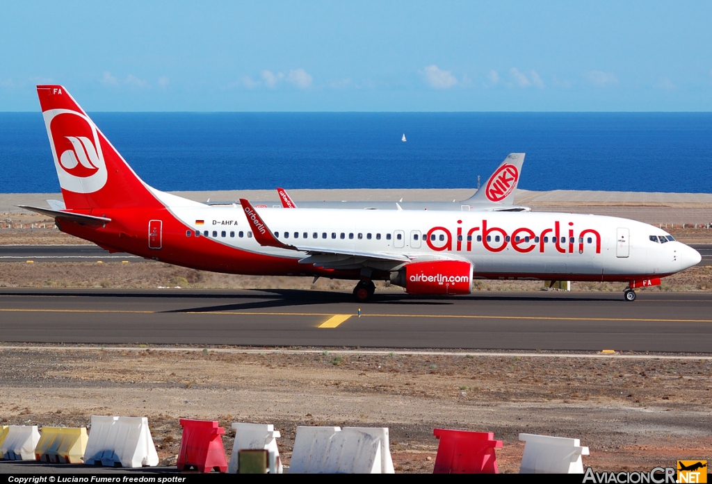 D-AHFA - Boeing	737-8K5/W - Air Berlin