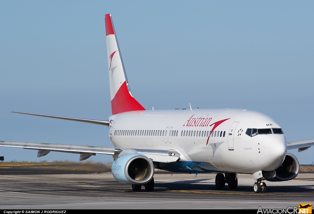 OE-LNP - Boeing 737-8Z9 - Austrian Airlines