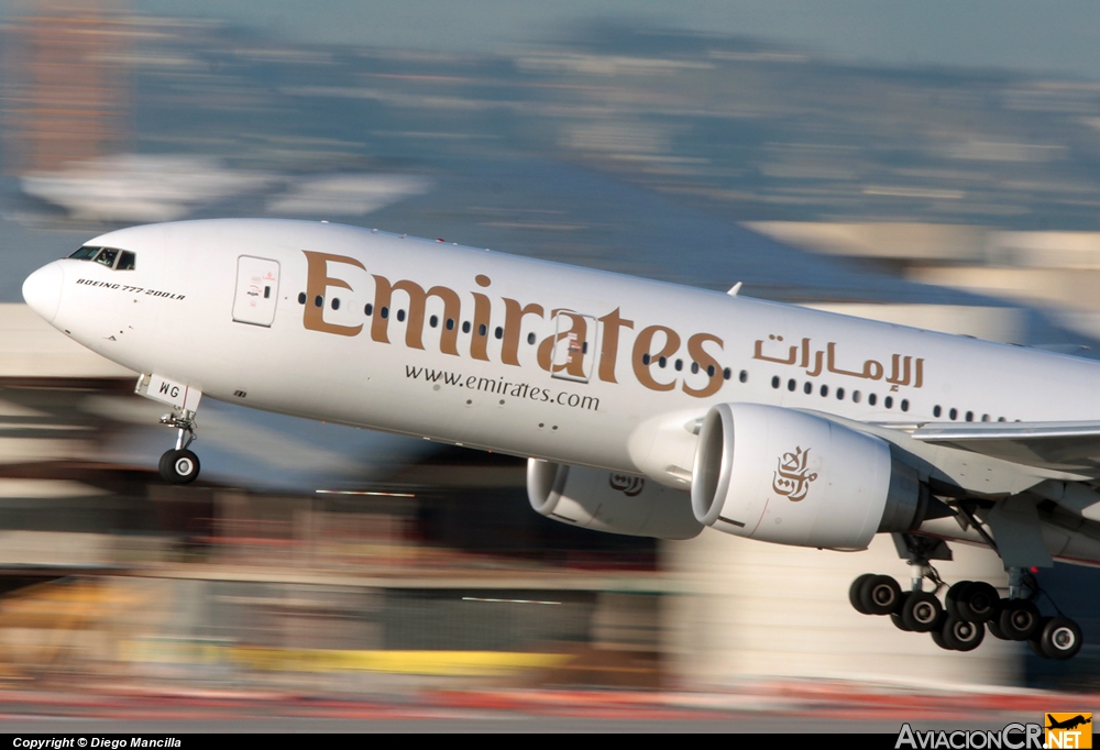 A6-EWG - Boeing 777-21H/LR - Emirates