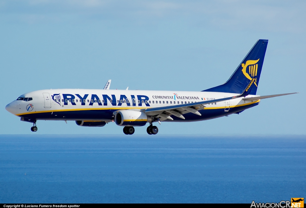 EI-EFF - Boeing 737-8AS - Ryanair