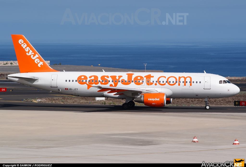HB-JZY - Airbus A320-214 - EasyJet Switzerland