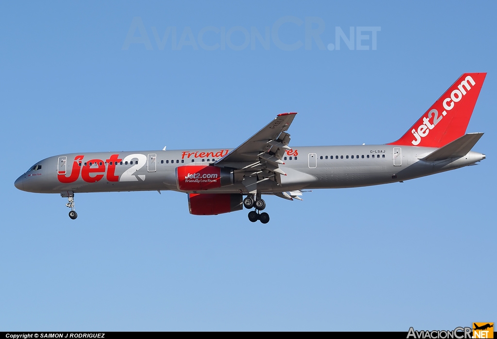 G-LSAJ - Boeing 757-236 - Jet2.com