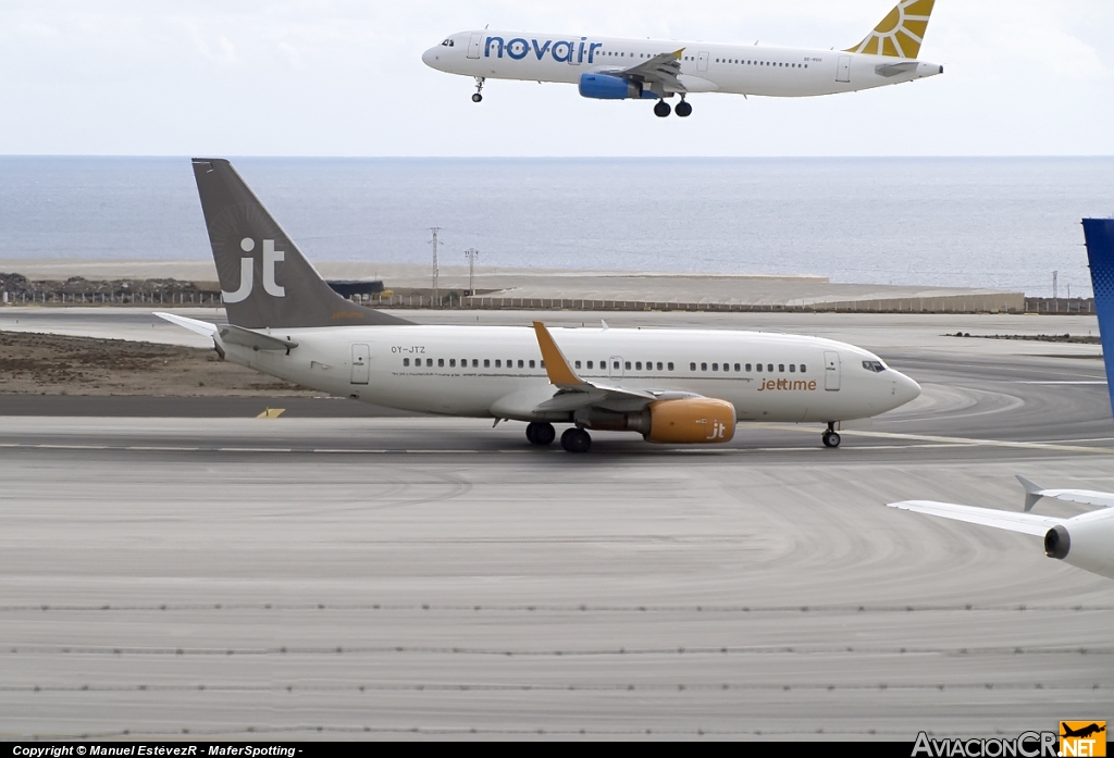 OY-JTZ - Boeing 737-73S - Jettime