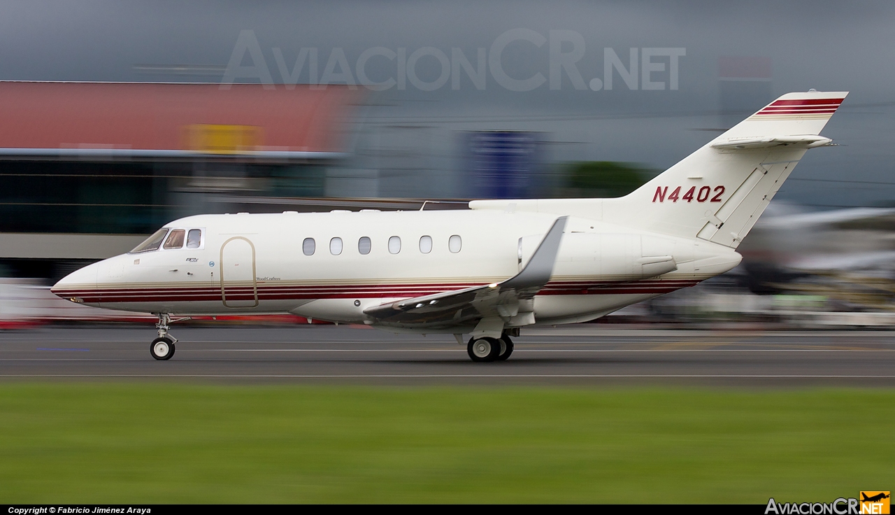 N4402 - British Aerospace BAe-125-800B - Privado