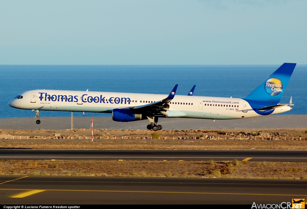 G-JMAA - Boeing 757-3CQ - Thomas Cook Airlines. UK.