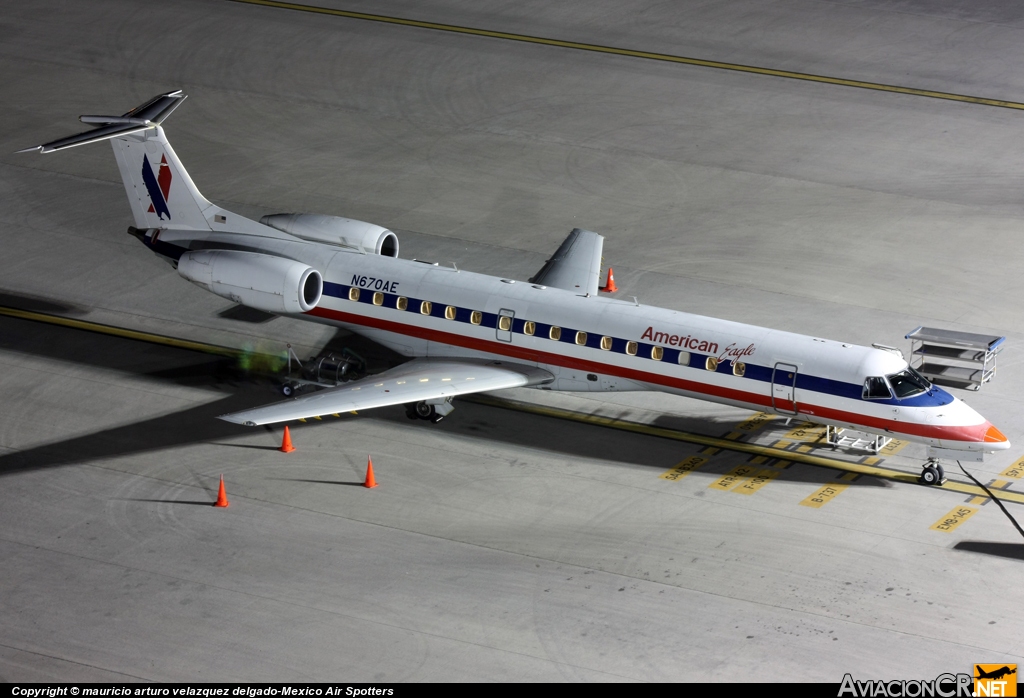 N670AE - Embraer ERJ-145LR - American Eagle