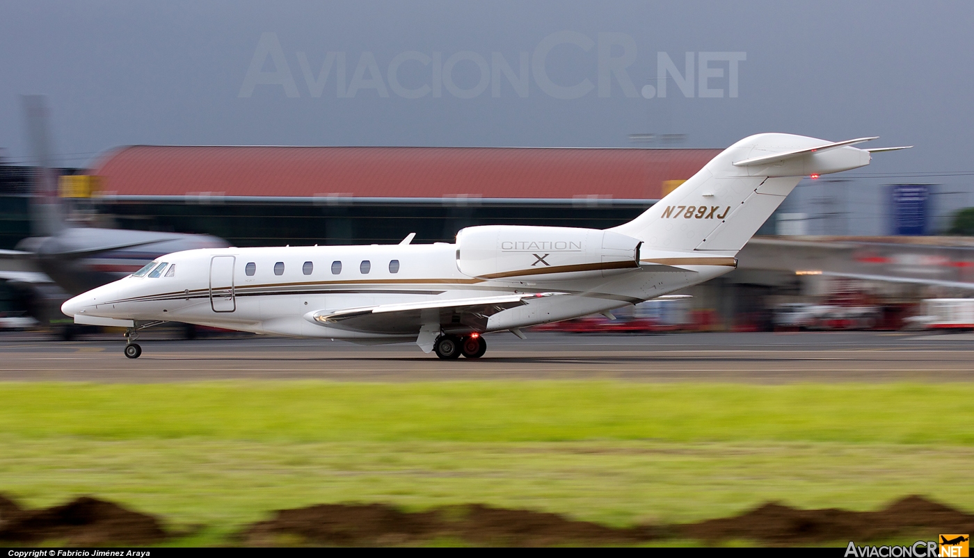 N789XJ - Cessna 750 Citation X - Privado