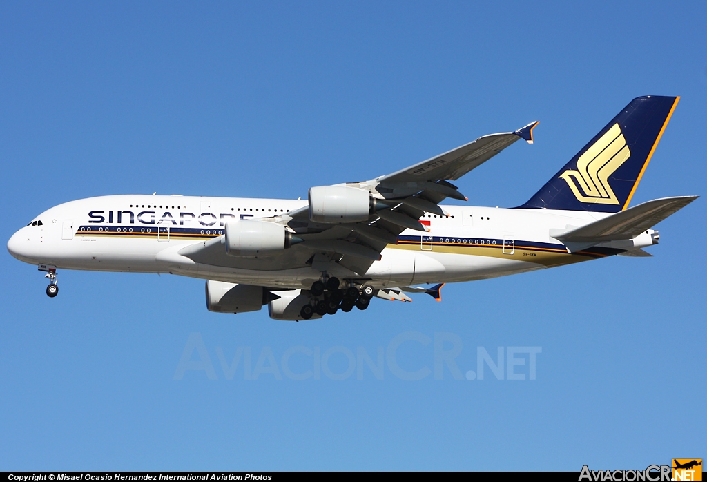 9V-SKM - Airbus A380-841 - Singapore Airlines