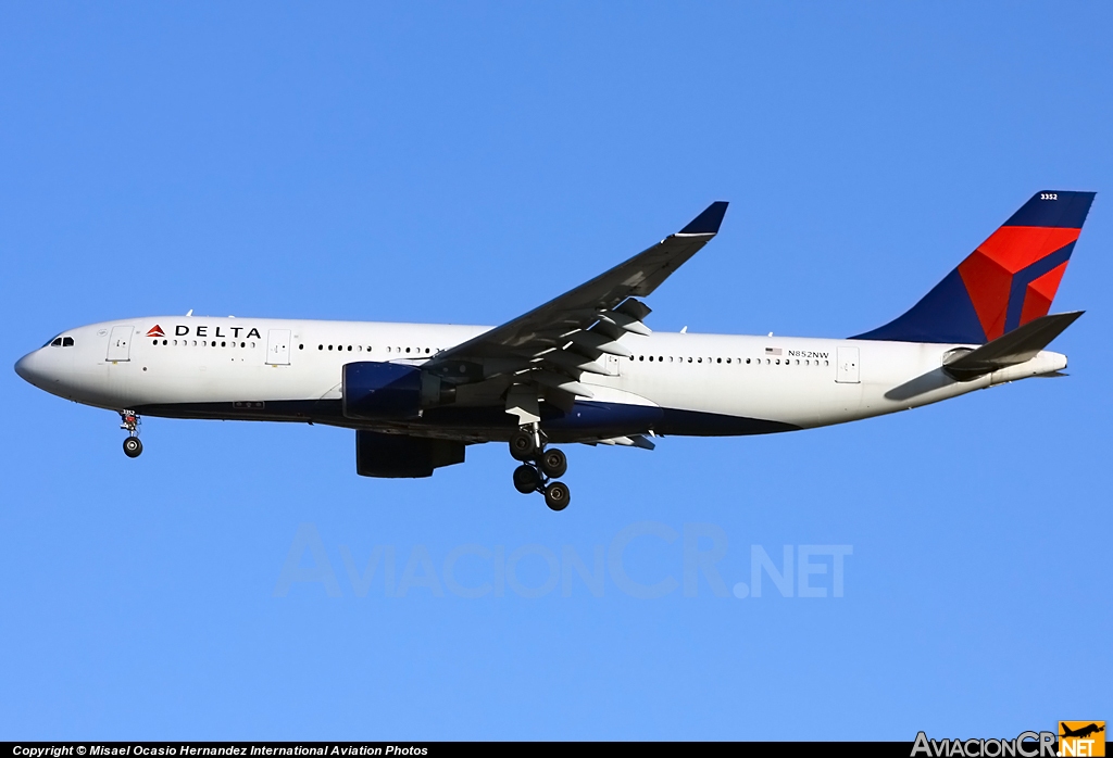 N852NW - Airbus A330-223 - Delta Air Lines