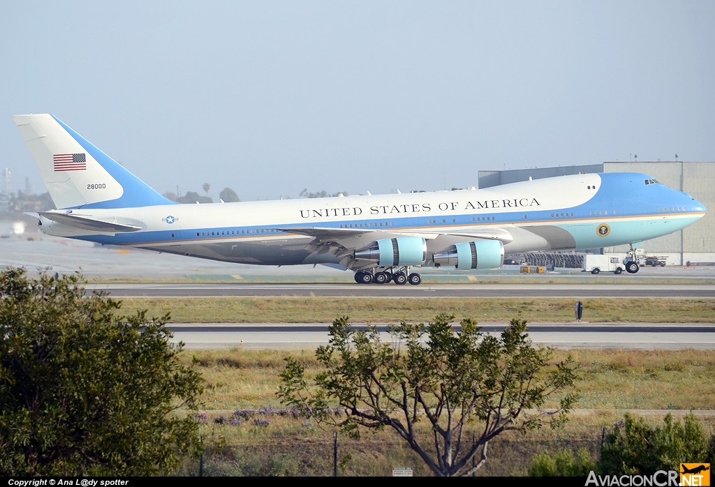 82-8000 - Boeing VC-25A - USAF - United States Air Force - Fuerza Aerea de EE.UU