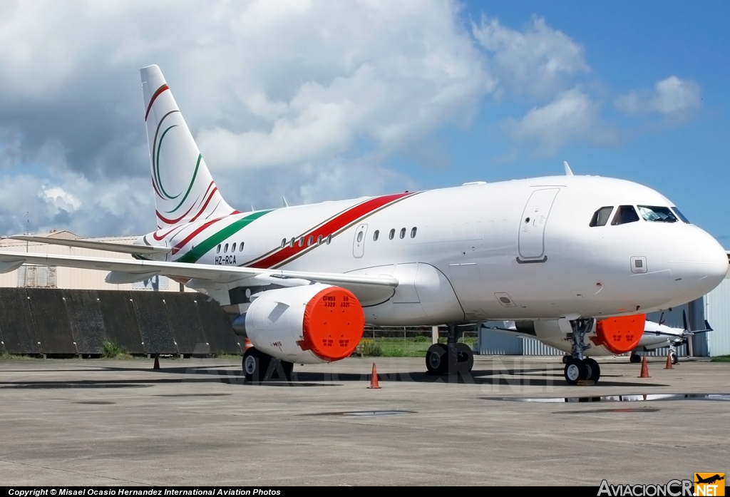 HZ-RCA - Airbus A318-112 Elite (CJ) - Mid East Jet