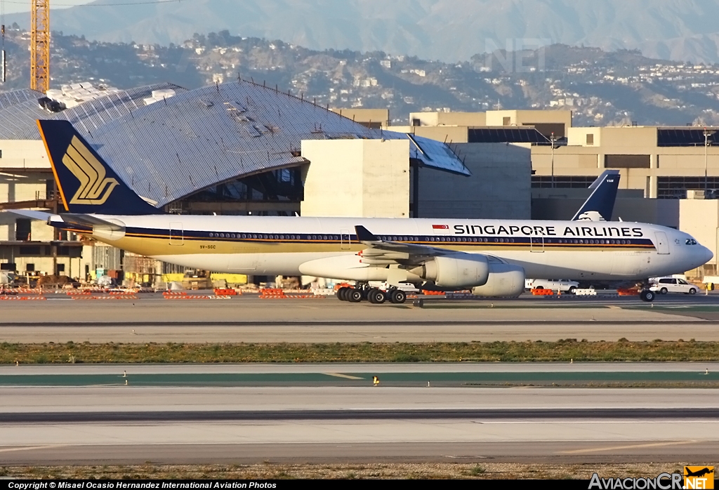 9V-SGC - Airbus A340-500 - Singapore Airlines