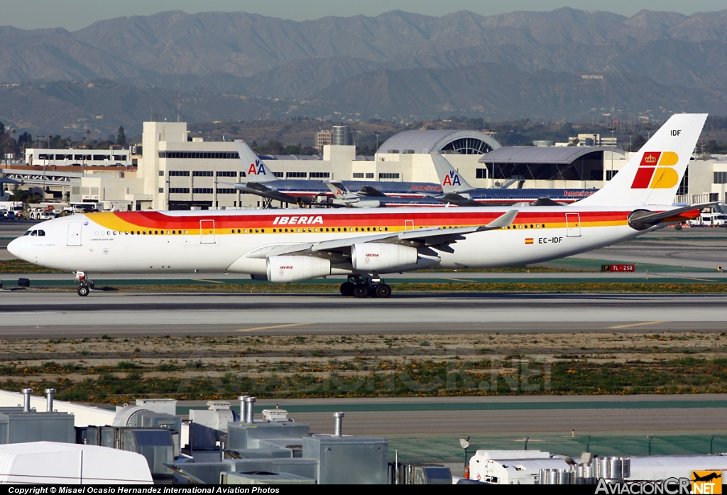 EC-IDF - Airbus A340-313X - Iberia