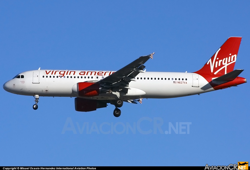 N627VA - Airbus A320-214 - Virgin America