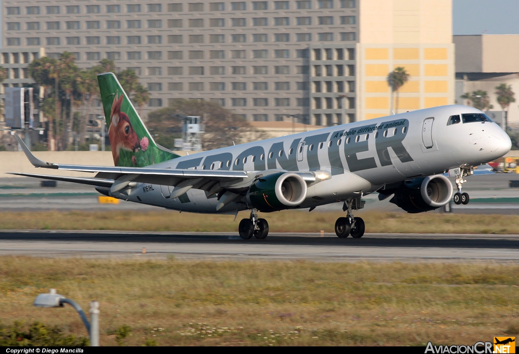 N151HL - Embraer ERJ-190-100AR - Frontier Airlines