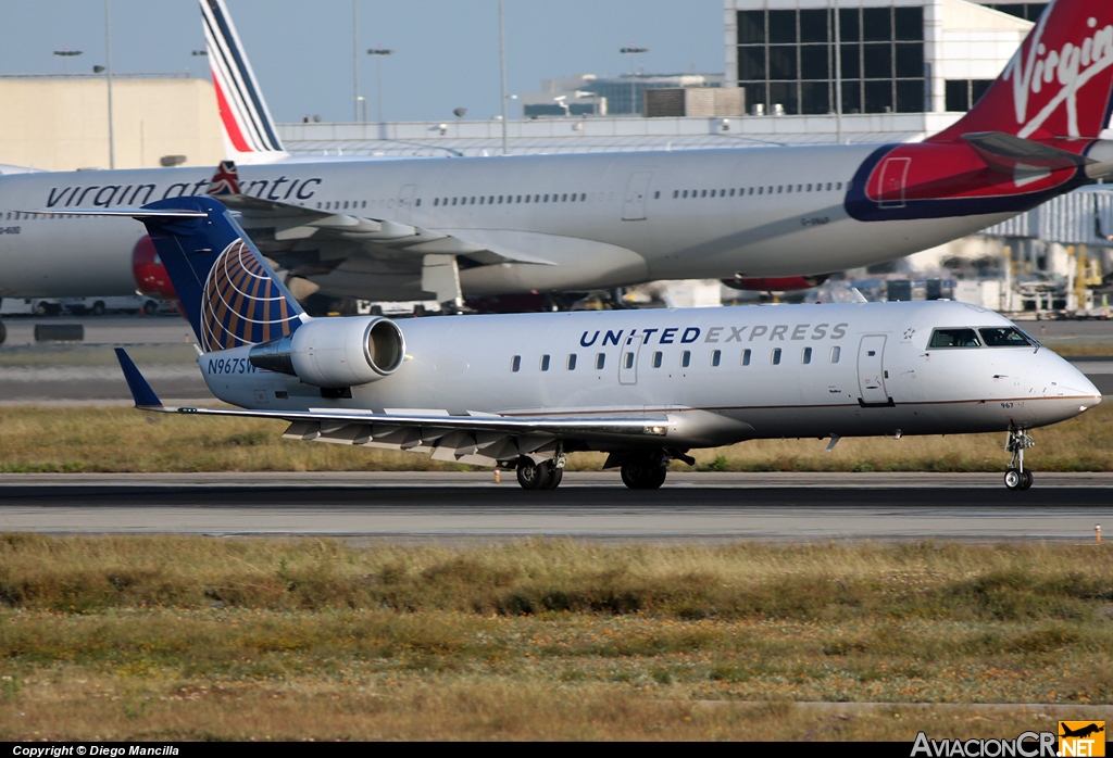 N967SW - Bombardier CRJ-200ER - United Express (SkyWest Airlines)