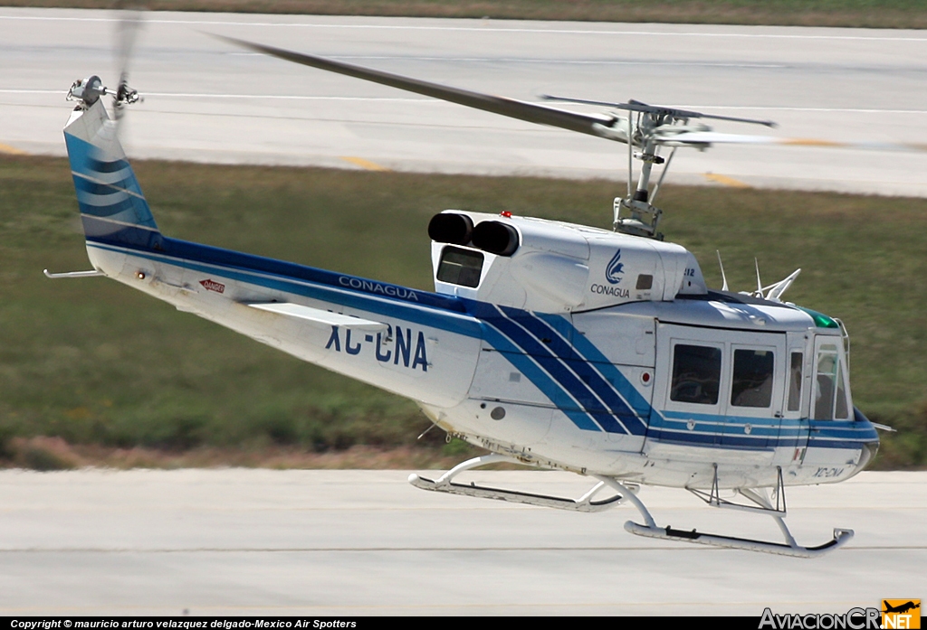 XC-CNA - Bell 212 - Comision Nacional Del Agua ( Conagua )