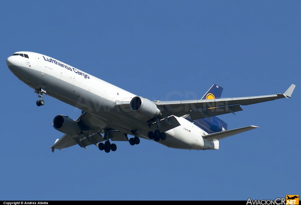 D-ALCG - McDonnell Douglas MD-11F - Lufthansa Cargo