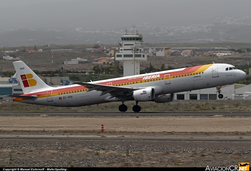 EC-HUH - Airbus A321-211 - Iberia