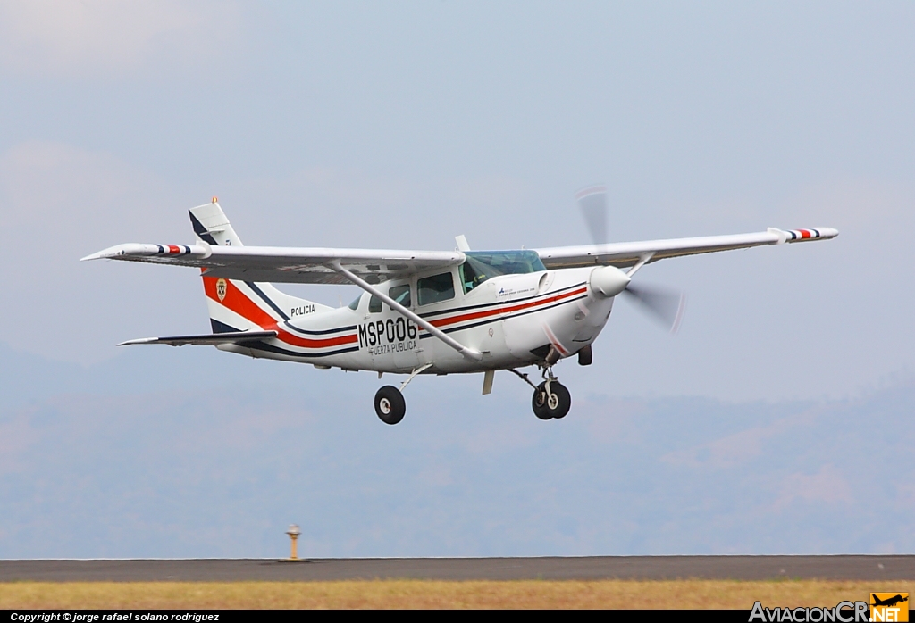 MSP005 - Cessna U206G/Soloy Turbine 206 - Ministerio de Seguridad Pública - Costa Rica