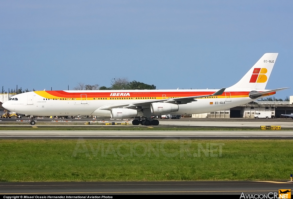 EC-GLE - Airbus A340-313 - Iberia