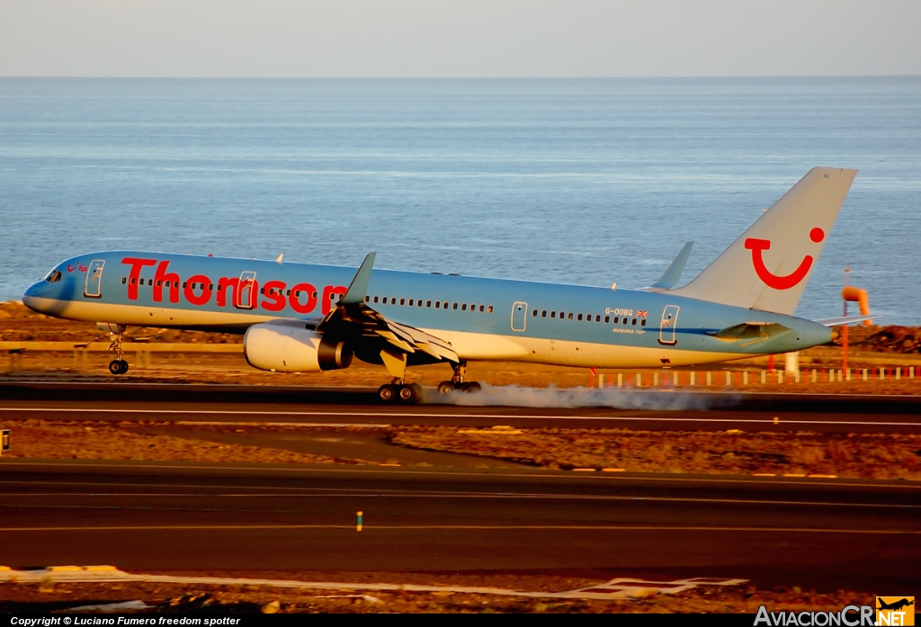 G-OOBG - Boeing 757-236 - Thomsonfly