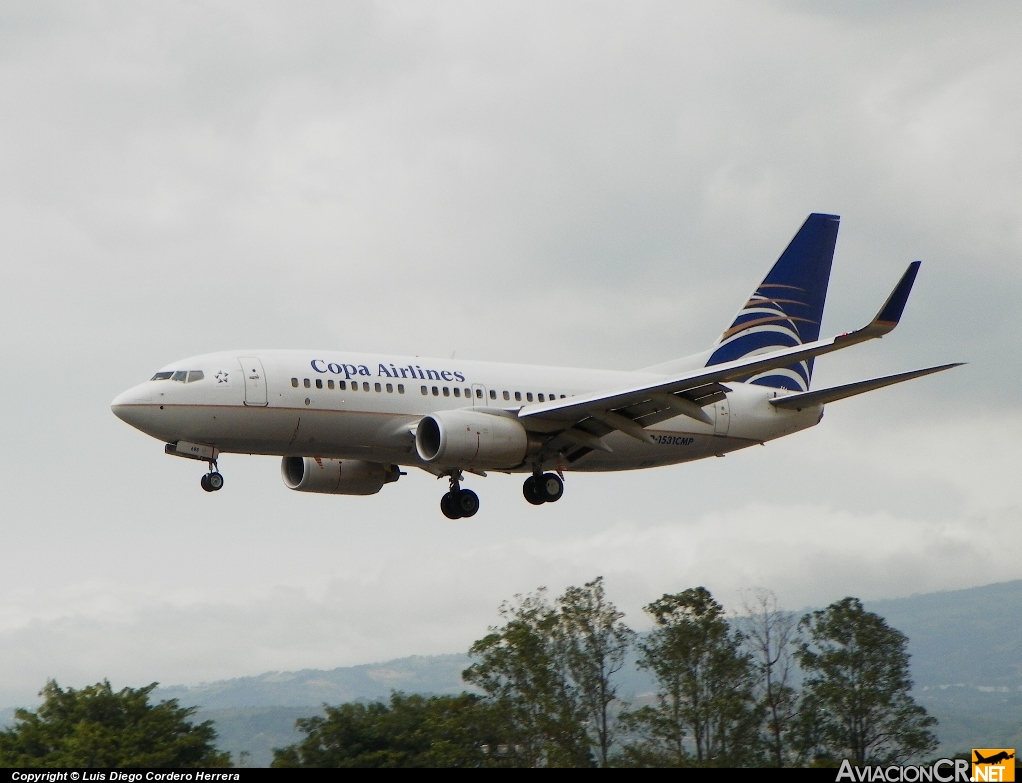 HP-1531CMP - Boeing 737-7V3 - Copa Airlines