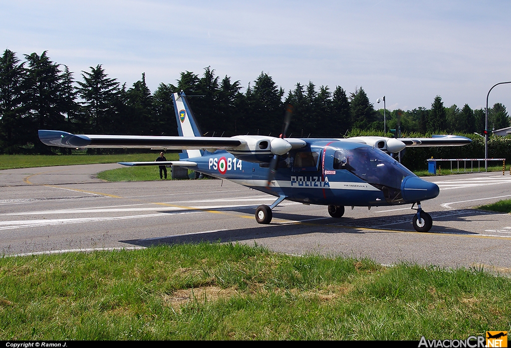 PS-B14 - Vulcanair P68 Observer 2 - Irtalia-Polizia
