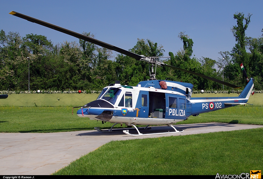 PS-102 - Agusta-Bell AB-212 - Italia-Polizia