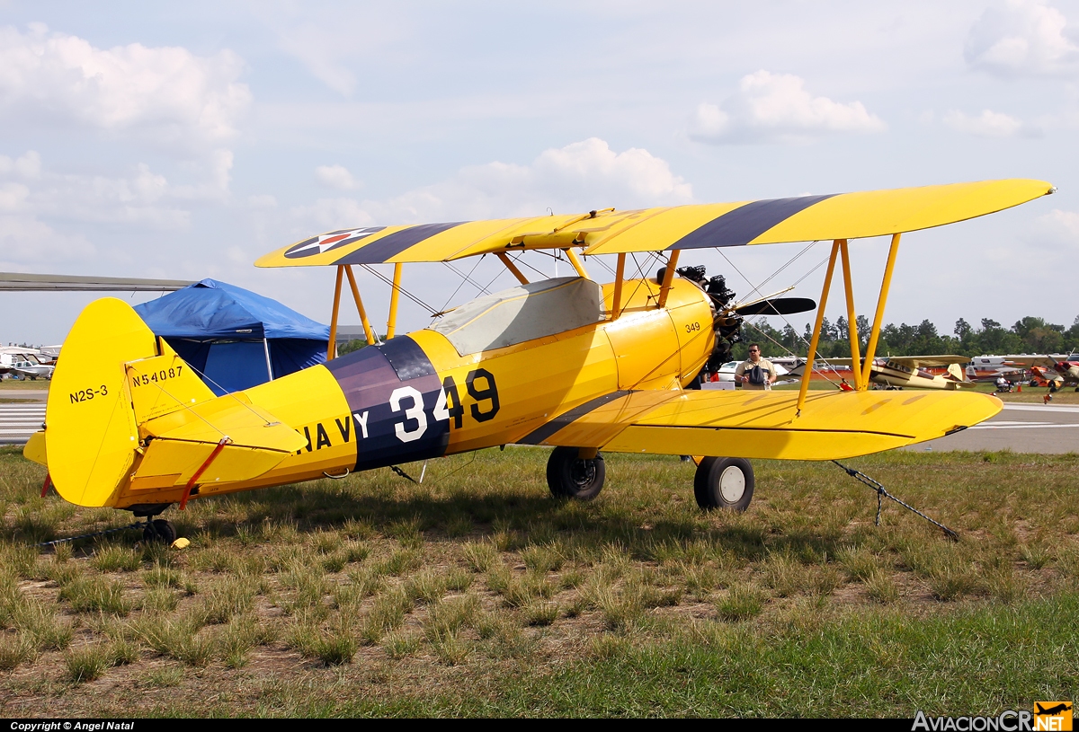 N54087 - Boeing E75 Stearman - Privado