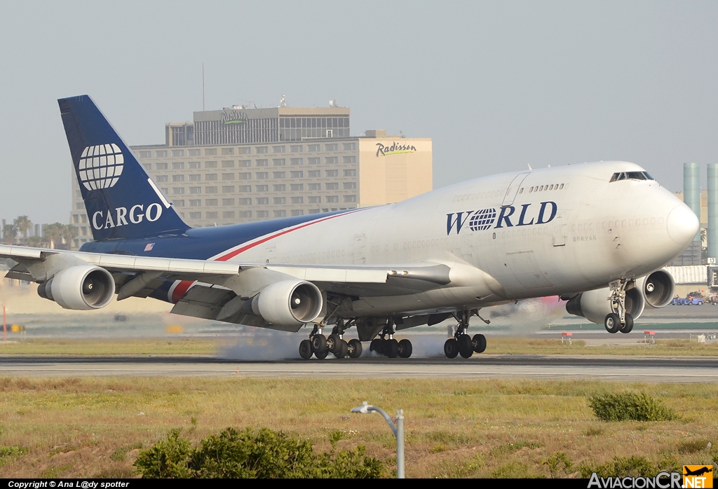 N740WA - Boeing 747-4H6M - World Airways