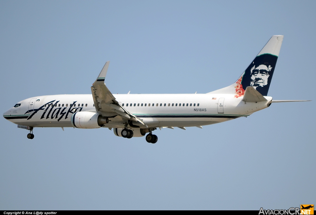 N518AS - Boeing 737-890 - Alaska Airlines