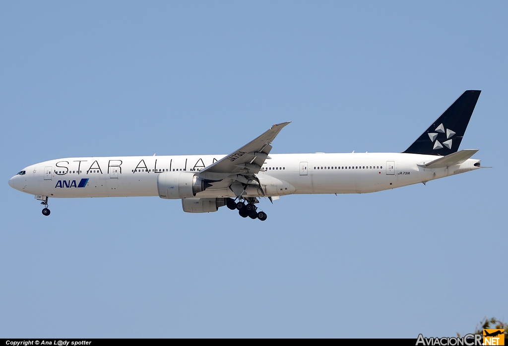 JA731A - Boeing 777-381/ER - All Nippon Airways (ANA)