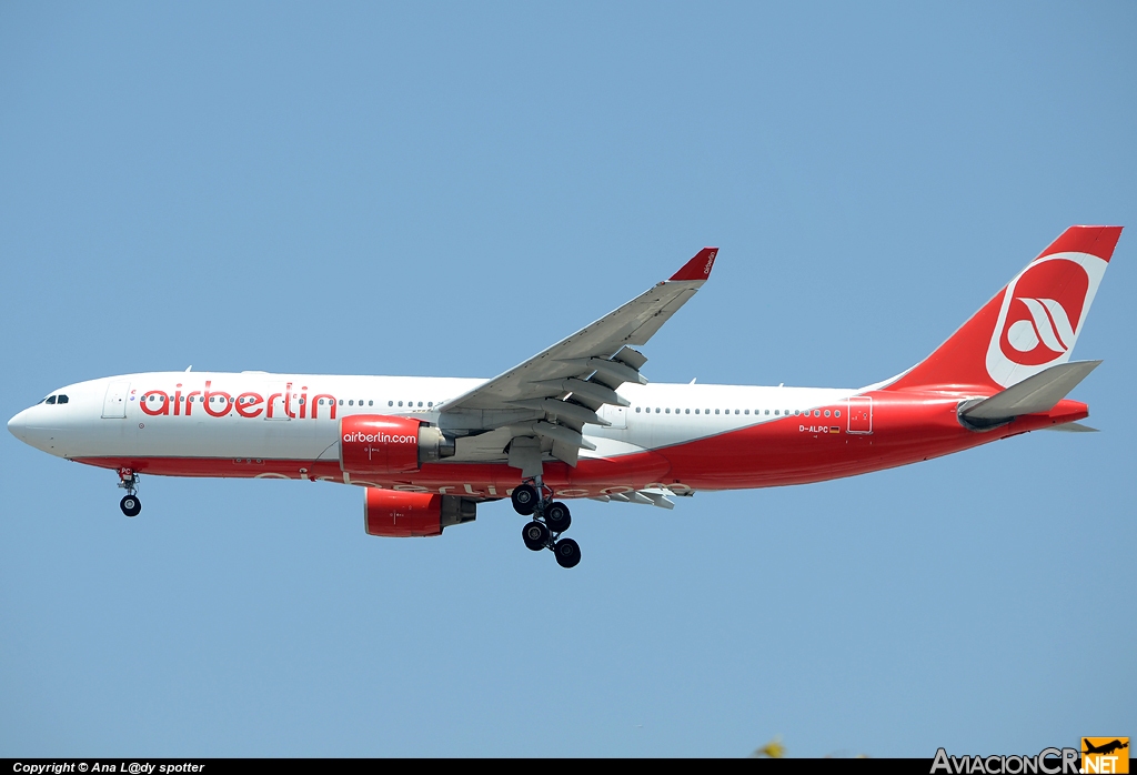 D-ALPC - Airbus A330-223 - Air Berlin