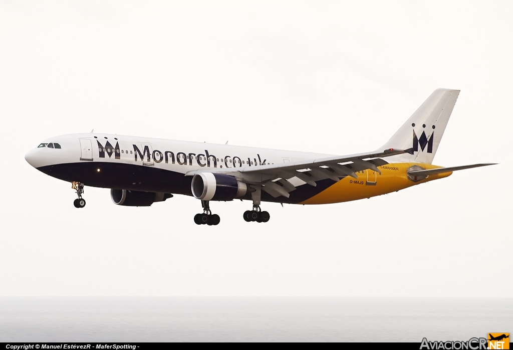 G-MAJS - Airbus A300B4-605R - Monarch Airlines