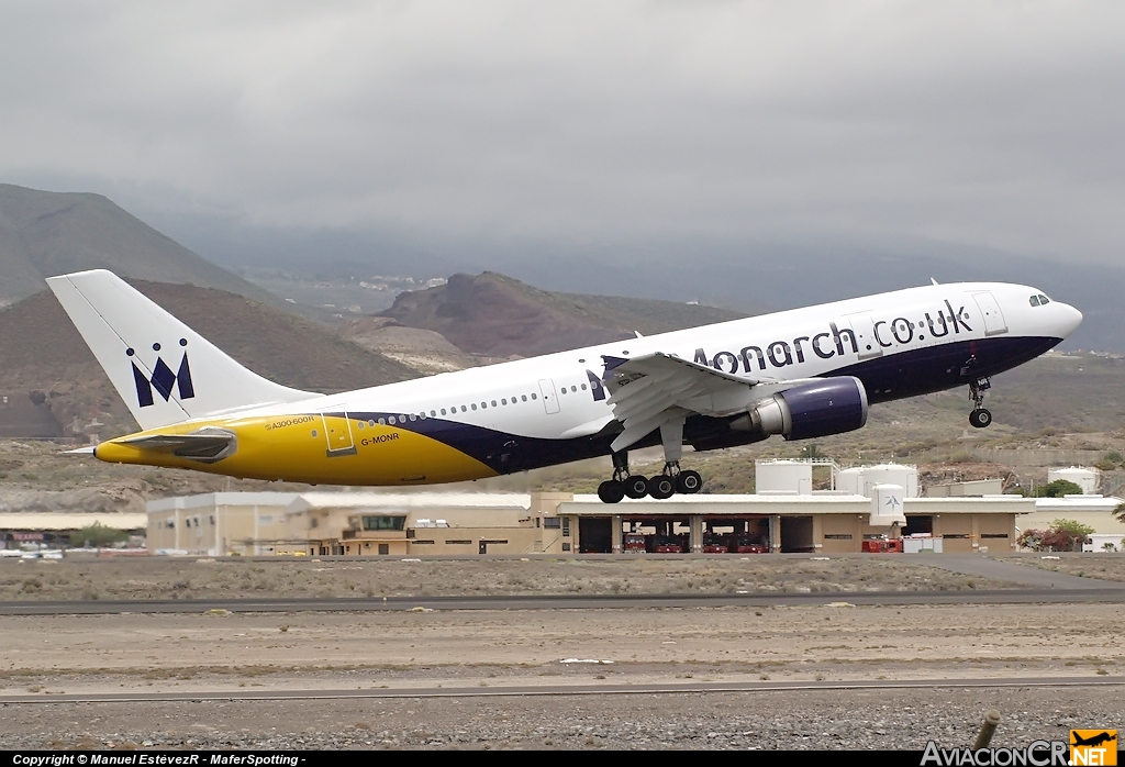 G-MONR - Airbus A300B4-605R - Monarch Airlines