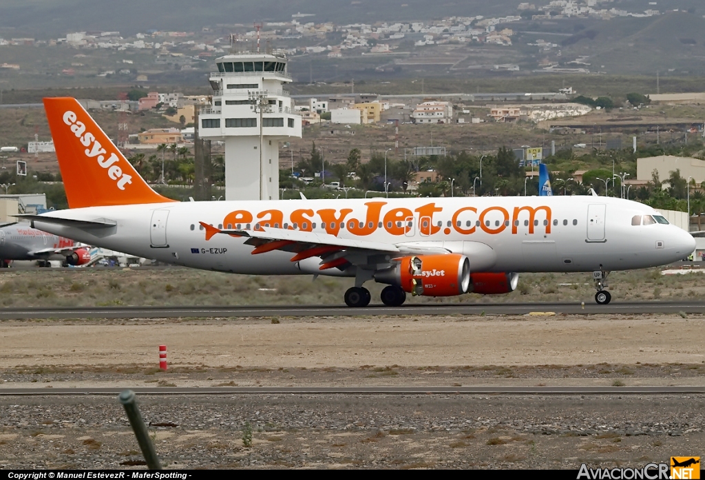 G-EZUP - Airbus A320-214 - EasyJet