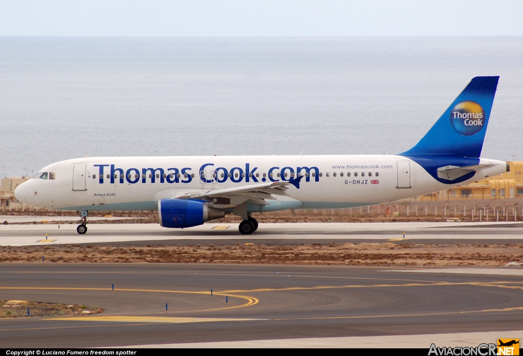 G-DHJZ - Airbus A320-214 - Thomas Cook
